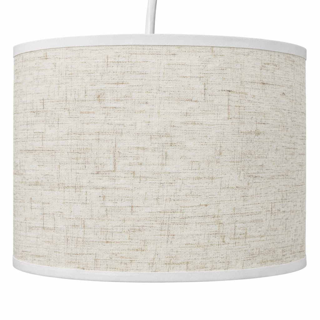 lámpara de pie arco con base de mármol fondo blanco