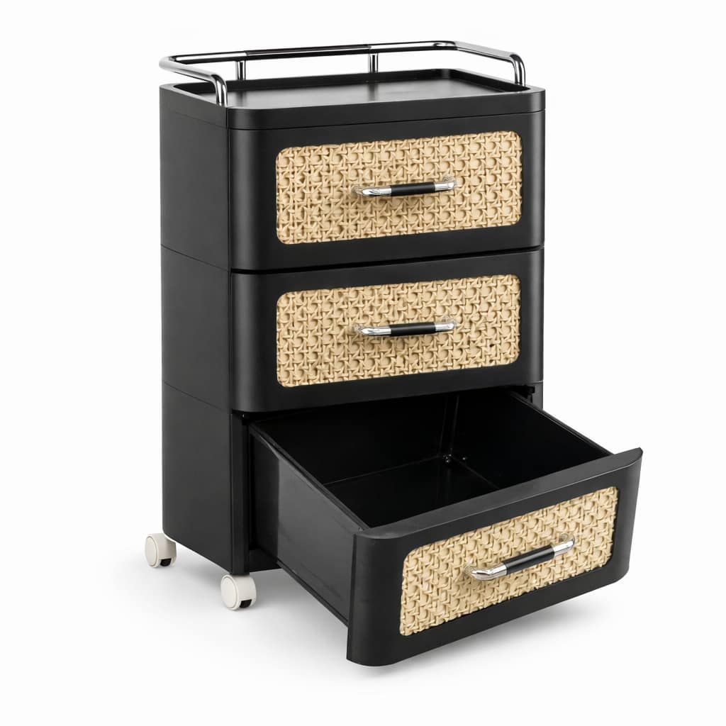 cómoda organizadora con cajones moderna