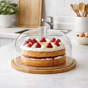 campana decorativa plastico y bambú