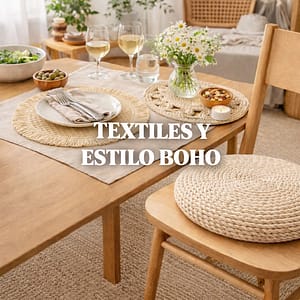 Textiles y Estilo Boho